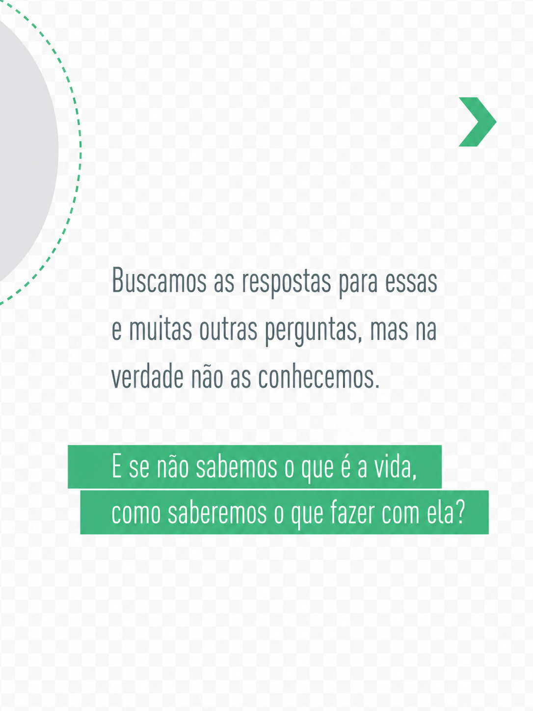 Universidade da Vida - etapa 3