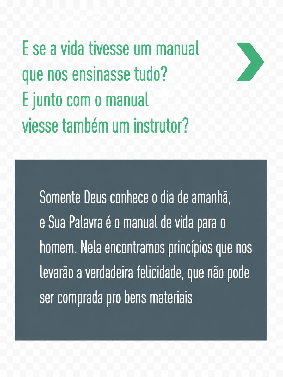 Universidade da Vida - etapa 5